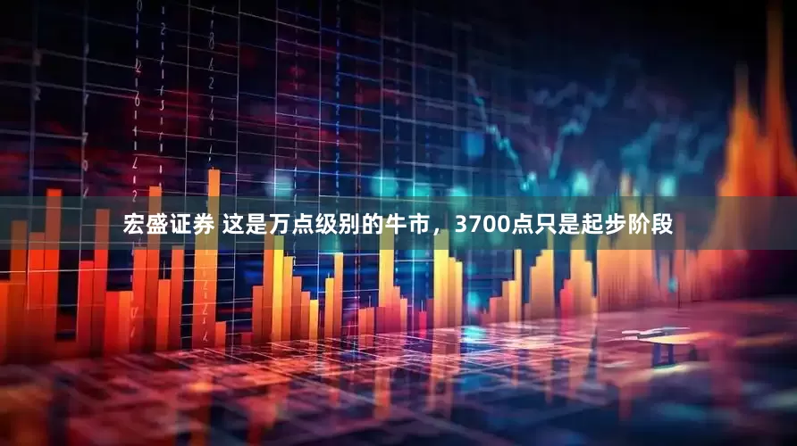 宏盛證券 這是萬點級別的牛市，3700點只是起步階段
