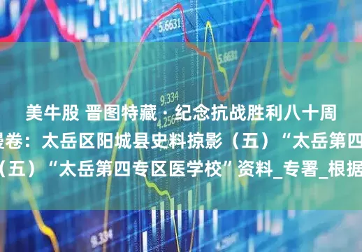 美牛股 晉圖特藏 · 紀念抗戰勝利八十周年系列展示 | 紅旗漫卷：太岳區陽城縣史料掠影（五）“太岳第四專區醫學?！辟Y料_專署_根據地_中西